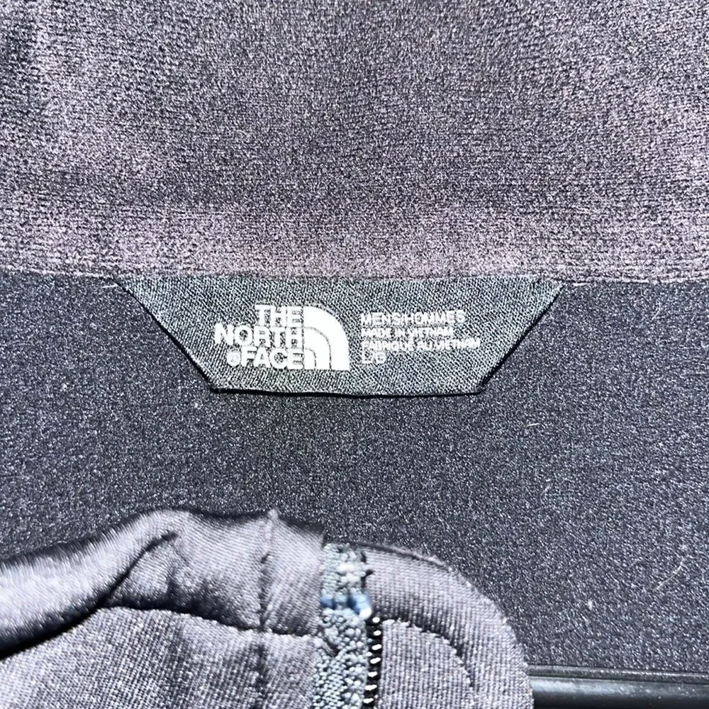 The North Face Black Apex Bionic Fleece Material Full Zipper Vest H R Block Tax